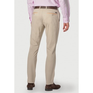 Fit Trousers Brook Taverner Tailored Fit Perry Stone Fine Twill Stretch Cotton Trouser £45.00