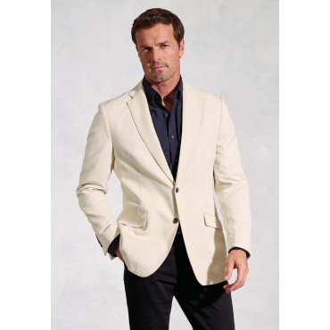 Jackets Brook Taverner Regular Fit Hemsworth Stone Washed Cotton Linen Jacket £107.00