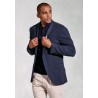 Jackets Brook Taverner Tailored Fit Norton Navy Subtle Puppytooth Jersey Jacket £89.00