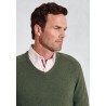 Jumpers Brook Taverner Barton Forest Lambswool V-Neck Jumper £54.00