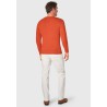 Jumpers Brook Taverner Earby Paprika Cotton Crew Neck Jumper £54.00