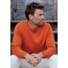 Jumpers Brook Taverner Earby Paprika Cotton Crew Neck Jumper £54.00