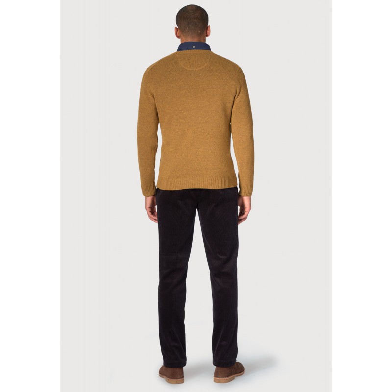 Jumpers Brook Taverner Barton Moss Lambswool V-Neck Jumper £54.00