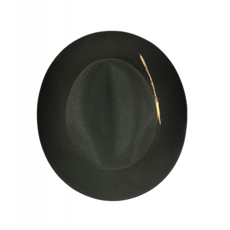 Fedora Hats Christys Hats Ayr Fedora Wool Felt Moss £139.00