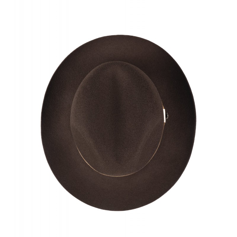 Fedora Hats Christys Hats Lingfield Fedora Wool Felt Brown £139.00