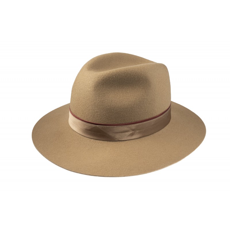 Fedora Hats Christys Hats Cartmel Fedora Wool Felt Camel £139.00