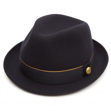 Trilbies & Pork Pies Christys Hats Winchester Wool Felt Trilby Hat-CH-CWF100238-BLACK-55 £124.00