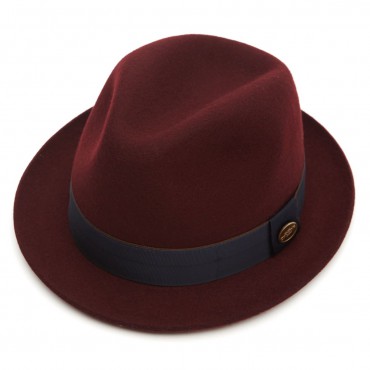 Trilbies & Pork Pies Christys Hats Winchester Wool Felt Trilby Hat-CH-CWF100238-BLACK-55 £124.00