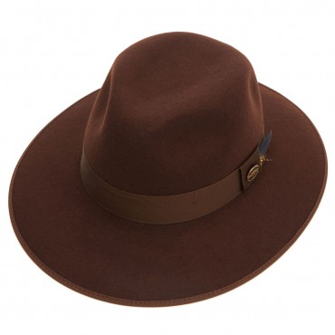 Fedora Hats Christys Hats Widford Wool Felt Fedora-CH-CWF100235BLAC-59 £124.00