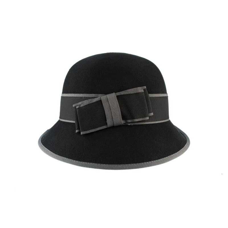 Hats Christys Hats Susi Wide Brim Downton Cloche - One Size-CH-CWF100087-ONE-SIZE-GREY £85.00