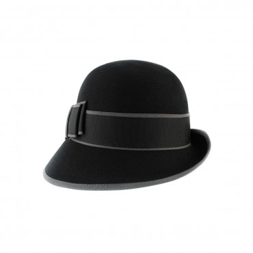 Hats Christys Hats Susi Wide Brim Downton Cloche - One Size-CH-CWF100087-ONE-SIZE-GREY £85.00