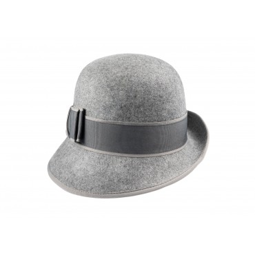 Hats Christys Hats Susi Wide Brim Downton Cloche - One Size-CH-CWF100087-ONE-SIZE-GREY £85.00