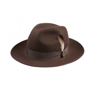 Fedora Hats Christys Hats Grosvenor Wool Felt-CH-CWF100024-BLACK-59 £135.00