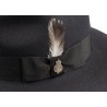 Trilbies & Pork Pies Christys Hats Madison Wool Felt Trilby-CH-CWF100023-BLACK-55 £135.00