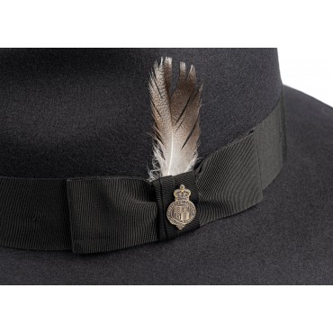 Trilbies & Pork Pies Christys Hats Madison Wool Felt Trilby-CH-CWF100023-BLACK-55 £135.00