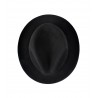 Fedora Hats Christys Hats Chepstow Wool Felt Fedora Hat-CH-CWF100011-BLACK-XL £89.00