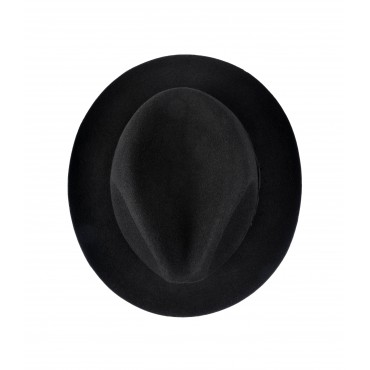 Fedora Hats Christys Hats Chepstow Wool Felt Fedora Hat-CH-CWF100011-BLACK-XL £89.00