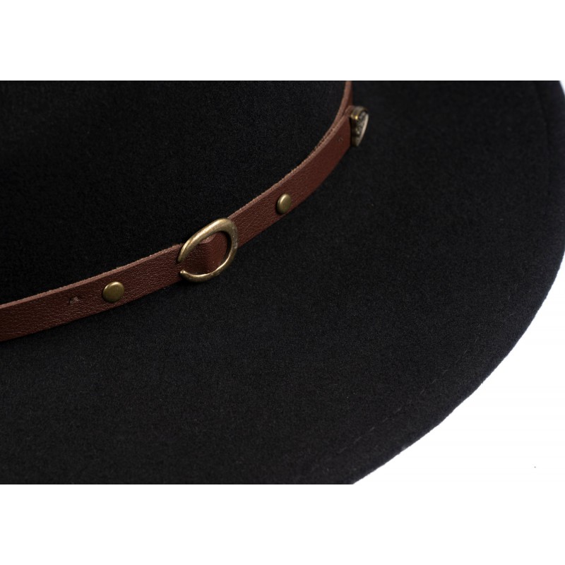 Hats Christys Hats Christys Crushable Safari-CH-CWF100008-BLACK-S 55CM £89.00