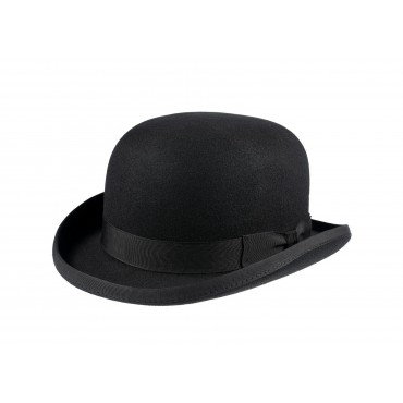 Bowlers & Homburgs Christys Hats Christys Fashion Bowler - Black-CH-CWF100005BLAC-M £120.00