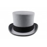 Top Hats Christys Hats Ascot Fur Felt Grey Top Hat-CH-CST100011GREY-55 £312.00