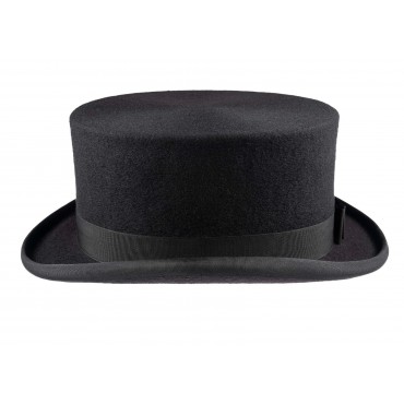 Top Hats Christys Hats Wool Felt Dressage Hat-CH-CST100010BLAC-55 £224.00