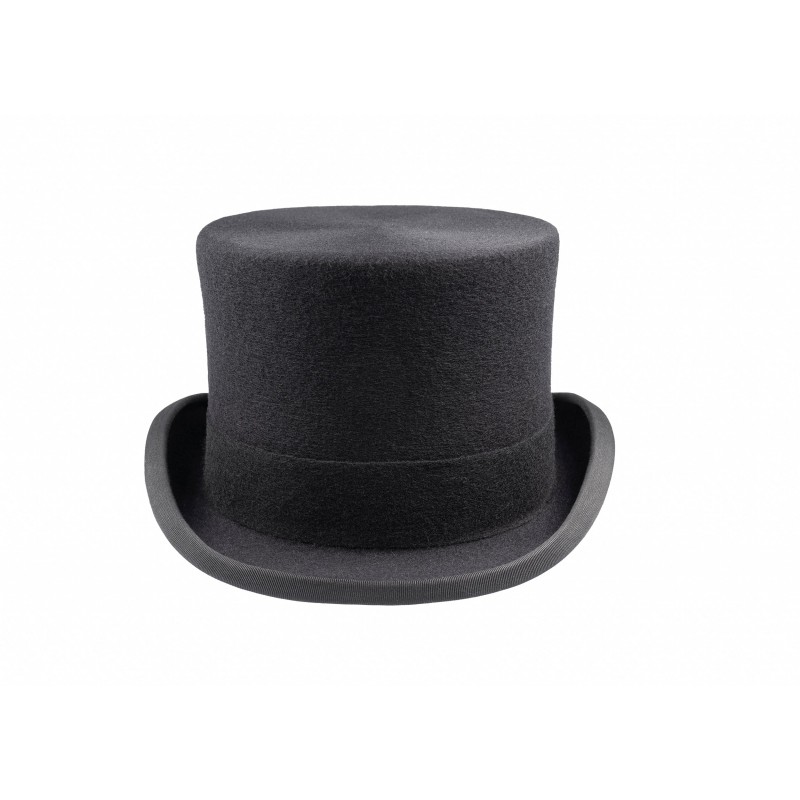 Top Hats Christys Hats Wool Felt Top Hat-CH-CST100006BLAC-55 £216.00