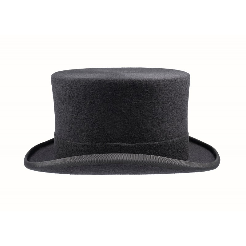 Top Hats Christys Hats Wool Felt Top Hat-CH-CST100006BLAC-55 £216.00