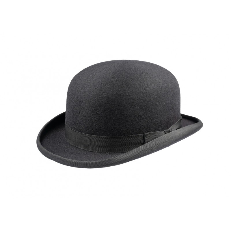 Bowlers & Homburgs Christys Hats Wool Felt Bowler Hat Black-CH-CST100004BLAC-55 £216.00