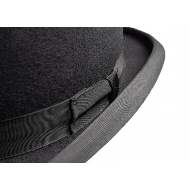 Bowlers & Homburgs Christys Hats Wool Felt Bowler Hat Black-CH-CST100004BLAC-55 £216.00