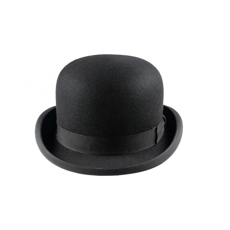 Bowlers & Homburgs Christys Hats Devon Fur Felt Bowler Hat With Adjustable Hunting Pad Black-CH-CST100001BLAC-55 £327.00