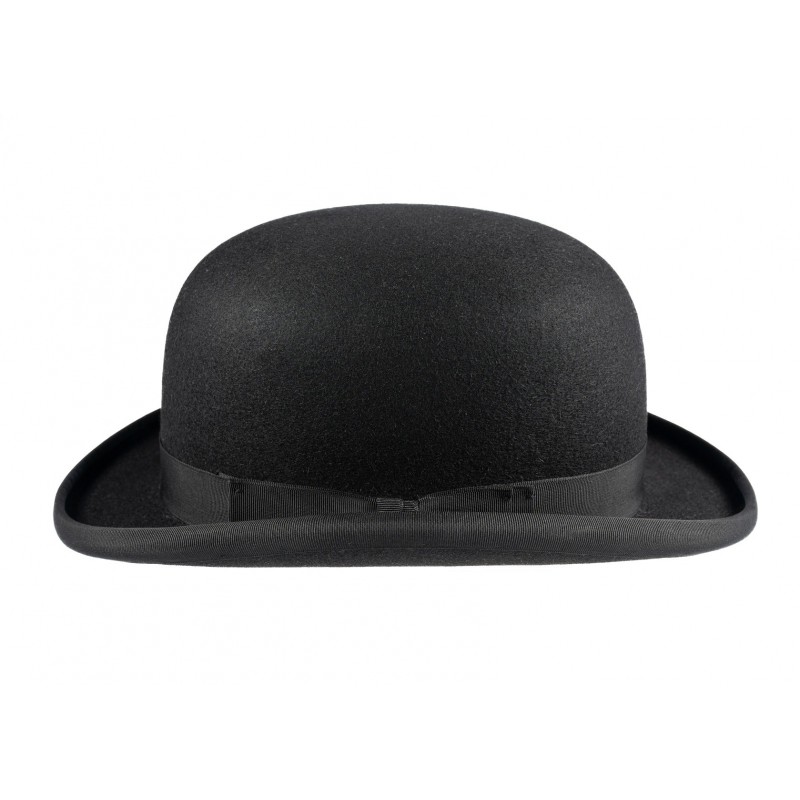 Bowlers & Homburgs Christys Hats Devon Fur Felt Bowler Hat With Adjustable Hunting Pad Black-CH-CST100001BLAC-55 £327.00