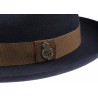 Trilbies & Pork Pies Christys Hats Sedgefield Trilby Fur Felt Navy £235.00