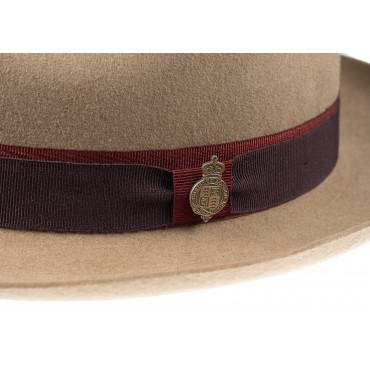 Trilbies & Pork Pies Christys Hats Sandown Trilby Fur Felt Camel £235.00