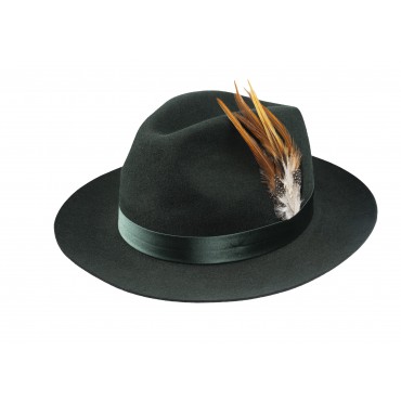 Fedora Hats Christys Hats Huntingdon Fedora Fur Felt Racing Green £235.00