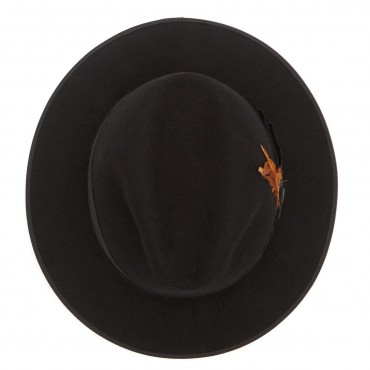 Trilbies & Pork Pies Christys Hats Farnham Down Brim Fur Felt Trilby Hat-CH-CSO100270BLAC-55 £224.00