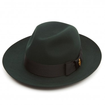 Fedora Hats Christys Hats Windsor Superfine Beaver Fur Felt Fedora-CH-CSO100255-NAVY-59 £543.00