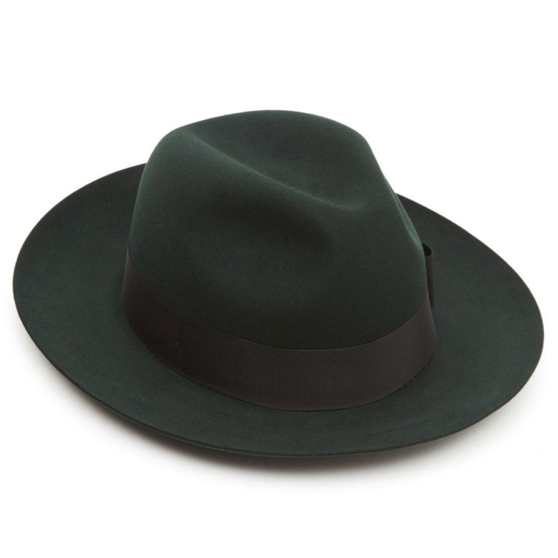 Fedora Hats Christys Hats Windsor Superfine Beaver Fur Felt Fedora-CH-CSO100255-NAVY-59 £543.00