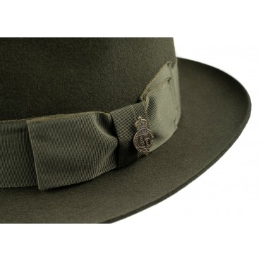 Trilbies & Pork Pies Christys Hats Bond Fur Felt Trilby Hat-CH-CSO100149BLAC-55 £224.00