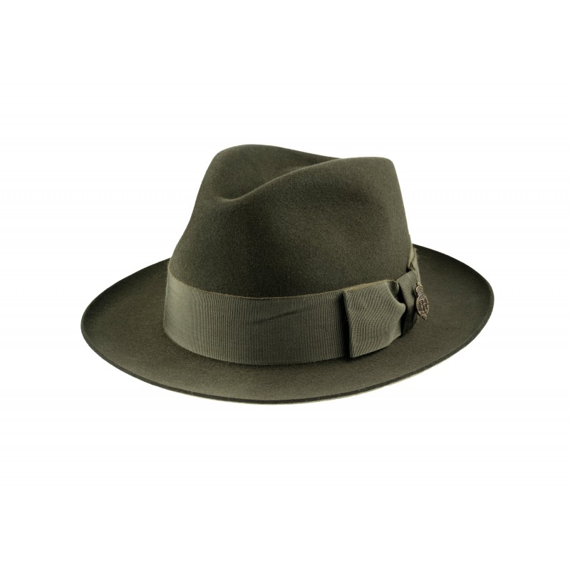 Trilbies & Pork Pies Christys Hats Bond Fur Felt Trilby Hat-CH-CSO100149BLAC-55 £224.00