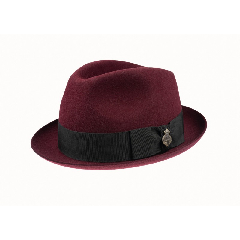 Trilbies & Pork Pies Christys Hats Kent Fur Felt Trilby Hat-CH-CSO100070BLAC-55 £224.00