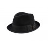 Trilbies & Pork Pies Christys Hats Kent Fur Felt Trilby Hat-CH-CSO100070BLAC-55 £224.00