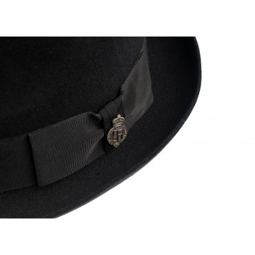 Trilbies & Pork Pies Christys Hats Kent Fur Felt Trilby Hat-CH-CSO100070BLAC-55 £224.00