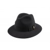 Trilbies & Pork Pies Christys Hats County Down Brim Fur Felt Trilby Hat-CH-CSO100020BLAC-55 £224.00