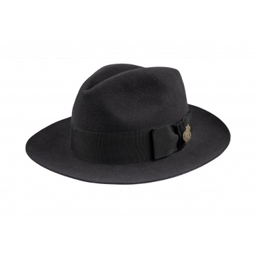 Fedora Hats Christys Hats Classic Fedora-CH-CSO100019-BLACK-55 £224.00