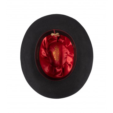 Fedora Hats Christys Hats Knightsbridge Fur Felt Fedora Hat-CH-CSO100012BLAC-55 £224.00