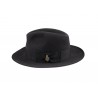 Fedora Hats Christys Hats Knightsbridge Fur Felt Fedora Hat-CH-CSO100012BLAC-55 £224.00