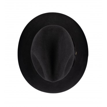 Fedora Hats Christys Hats Knightsbridge Fur Felt Fedora Hat-CH-CSO100012BLAC-55 £224.00