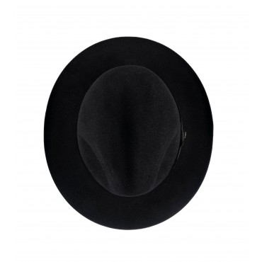 Fedora Hats Christys Hats Knightsbridge Fur Felt Fedora Hat-CH-CSO100012BLAC-55 £224.00