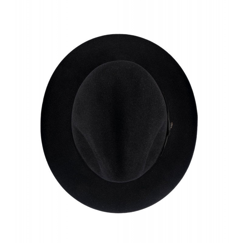 Fedora Hats Christys Hats Knightsbridge Fur Felt Fedora Hat-CH-CSO100012BLAC-55 £224.00