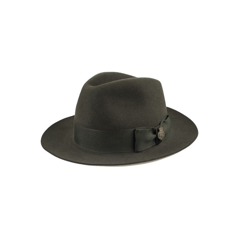 Fedora Hats Christys Hats Knightsbridge Fur Felt Fedora Hat-CH-CSO100012BLAC-55 £224.00